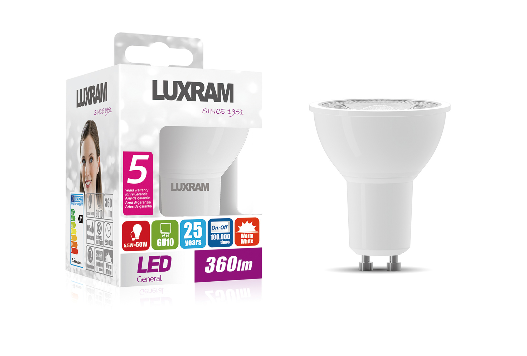 Focus LED LED Lamps Luxram Spot Lamps